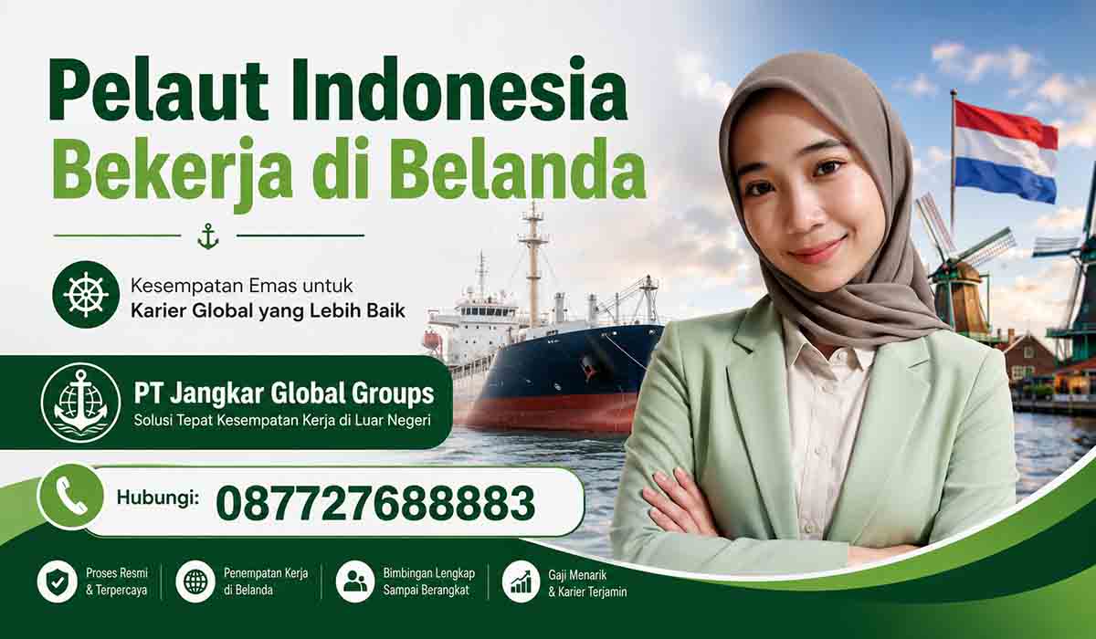 Pelaut Indonesia Bekerja di Belanda