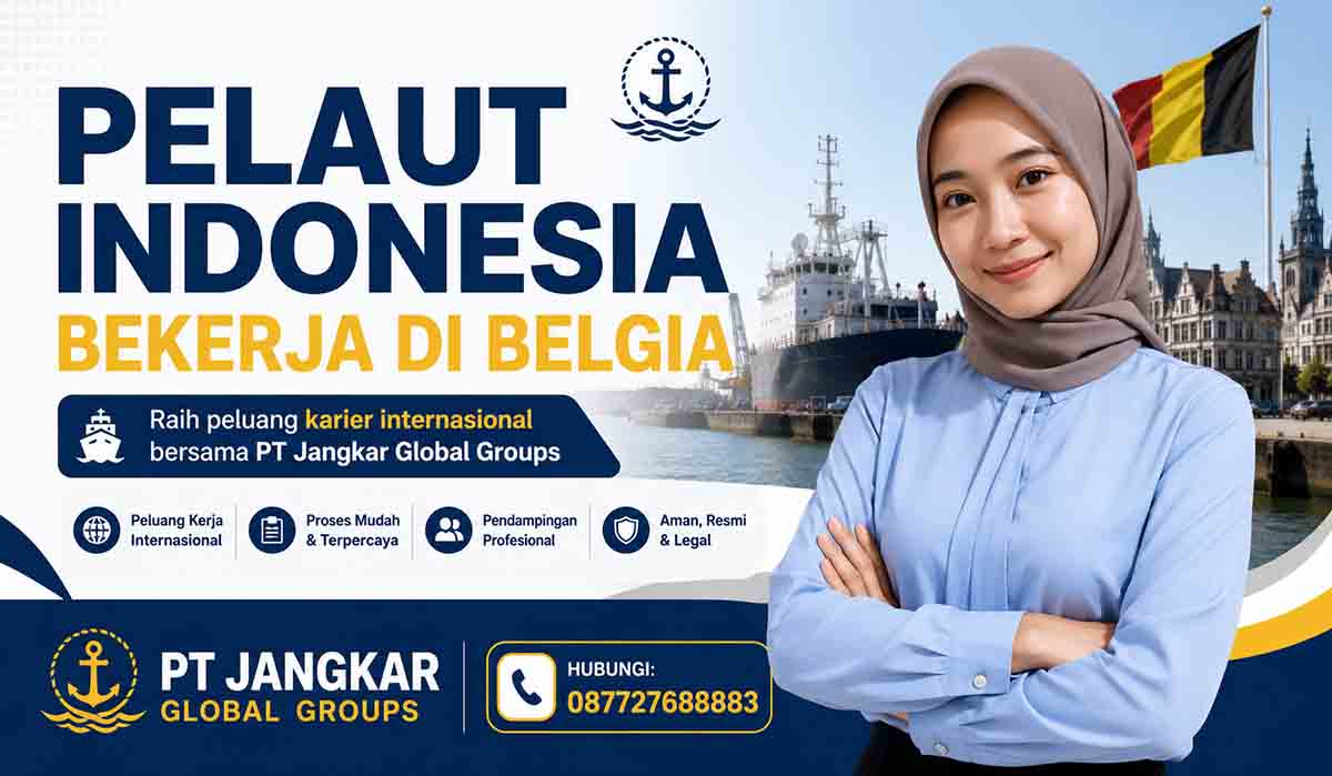 Pelaut Indonesia Bekerja di Belgia