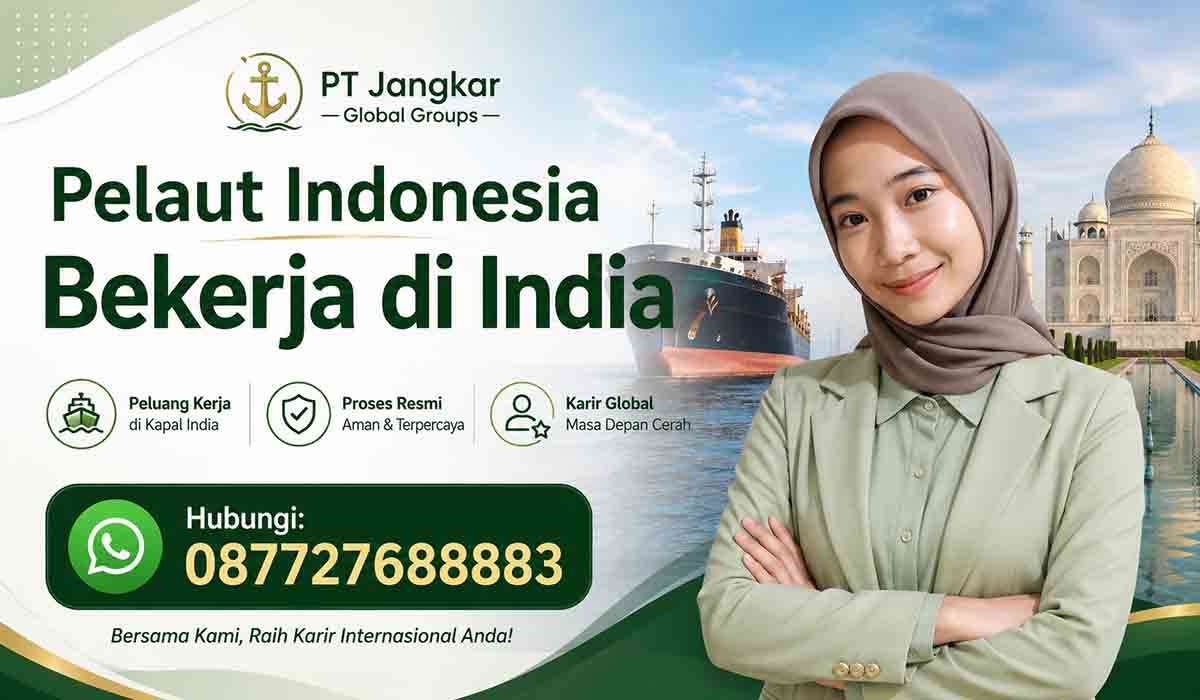 Pelaut Indonesia Bekerja di India