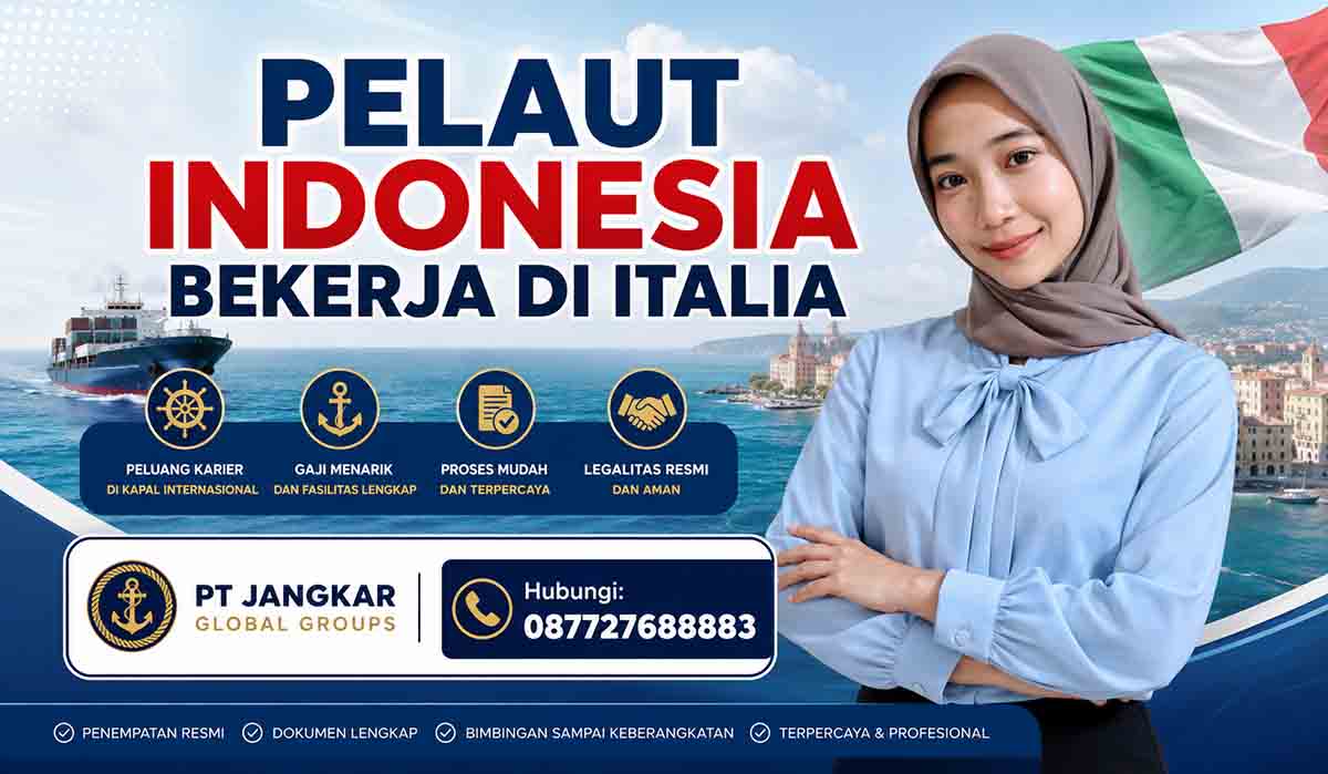 Pelaut Indonesia Bekerja di Italia