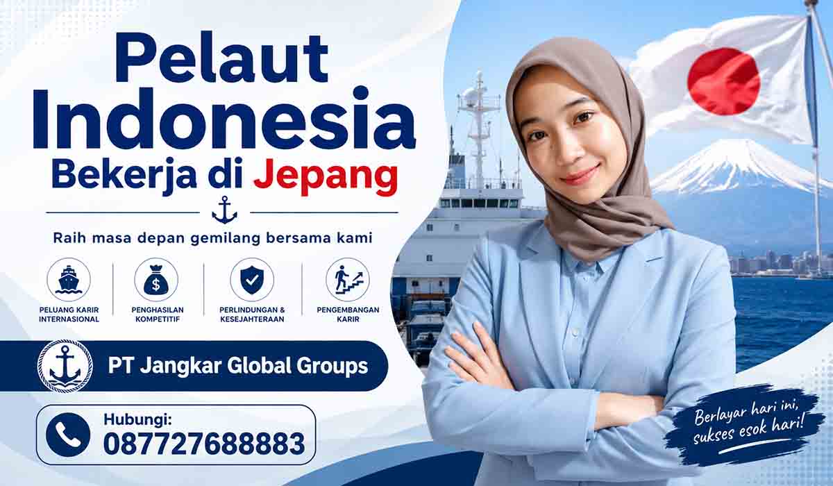 Pelaut Indonesia Bekerja di Jepang