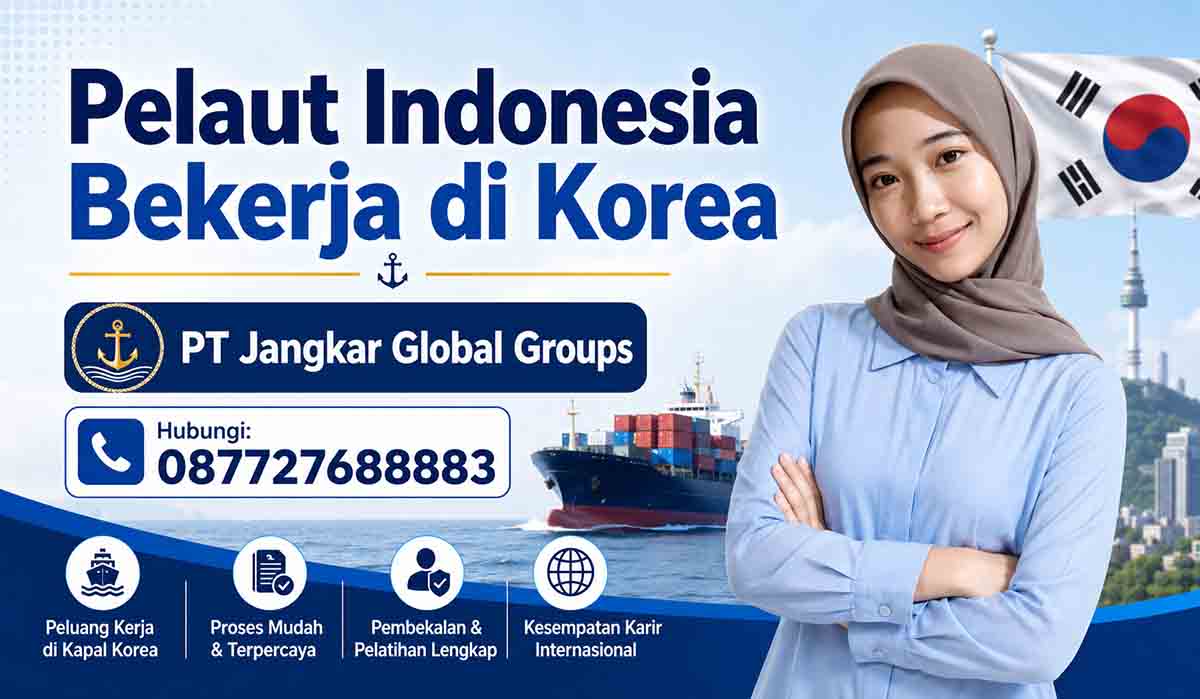 Pelaut Indonesia Bekerja di Korea