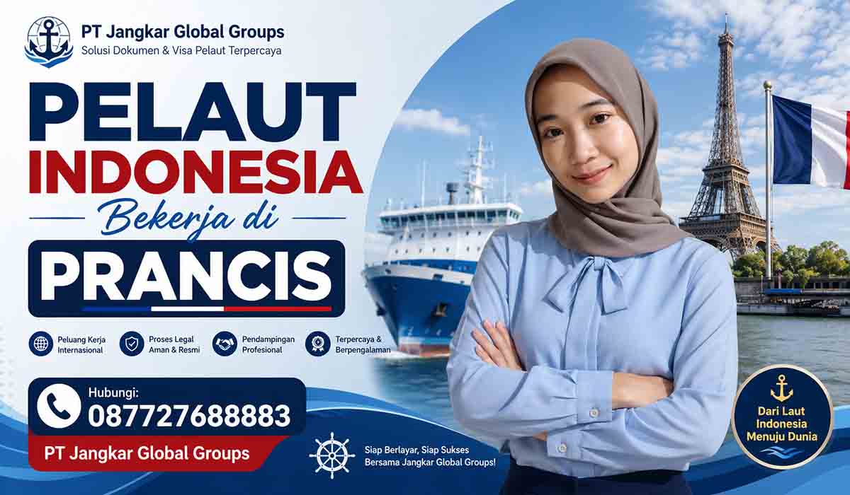 Pelaut Indonesia Bekerja di Prancis