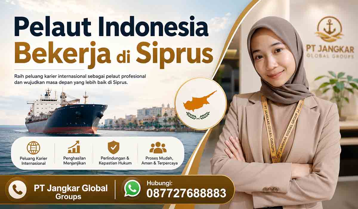 Pelaut Indonesia Bekerja di Siprus