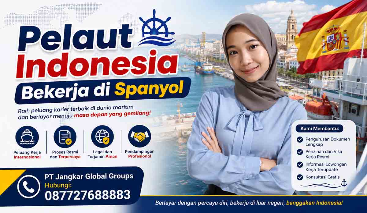 Pelaut Indonesia Bekerja di Spanyol