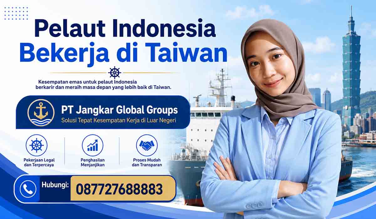 Pelaut Indonesia Bekerja di Taiwan