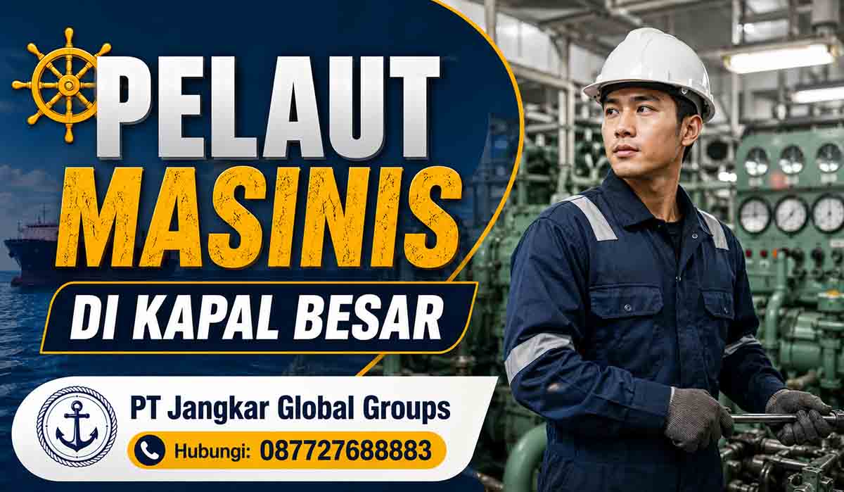 Pelaut Masinis di Kapal Besar