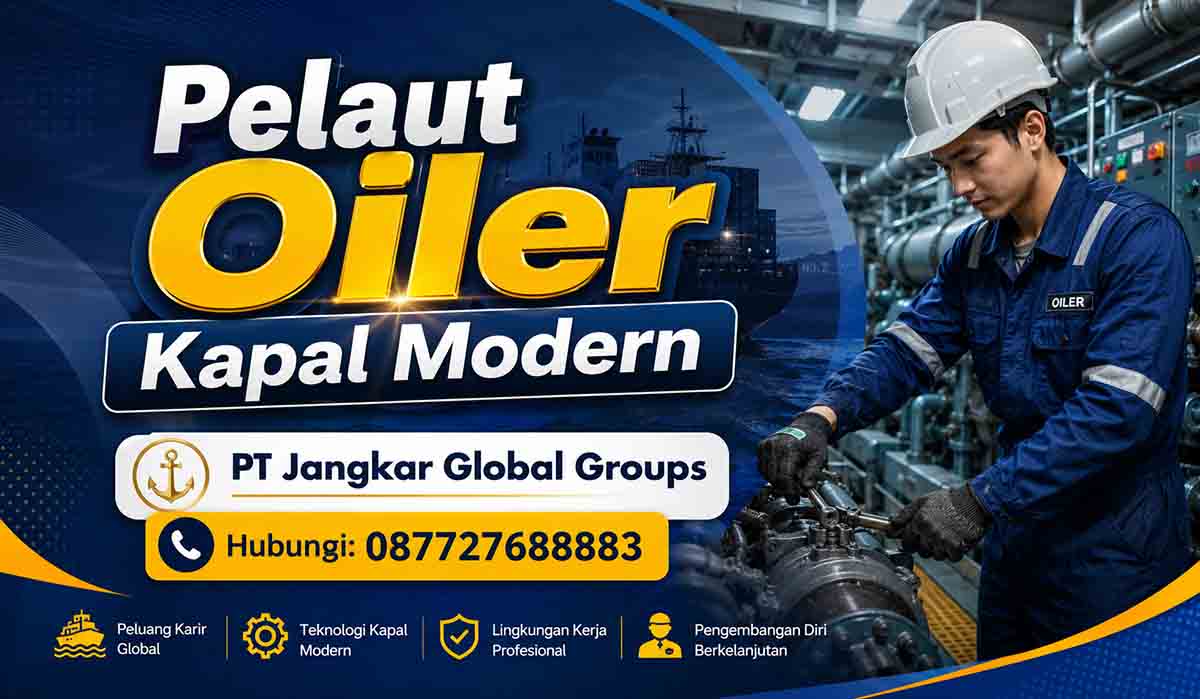 Pelaut Oiler Kapal Modern