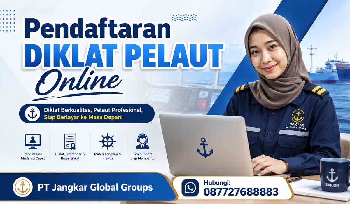 Pendaftaran Diklat Pelaut Online