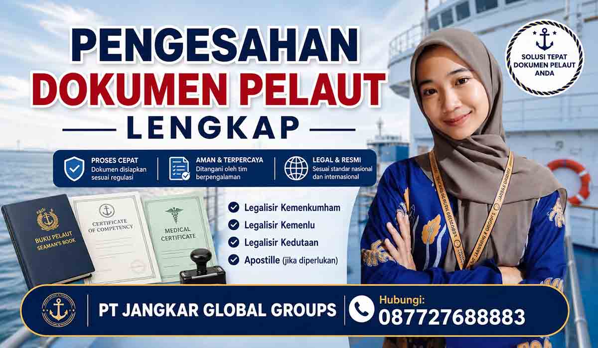 Pengesahan Dokumen Pelaut Lengkap