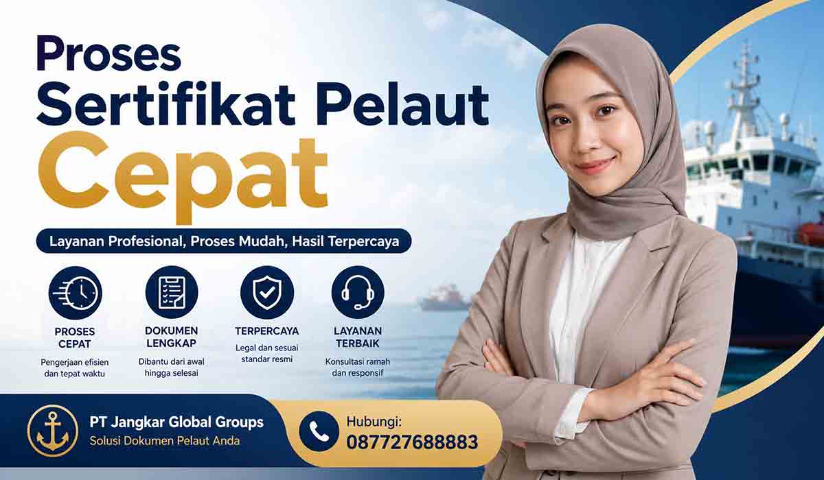 Proses Sertifikat Pelaut Cepat