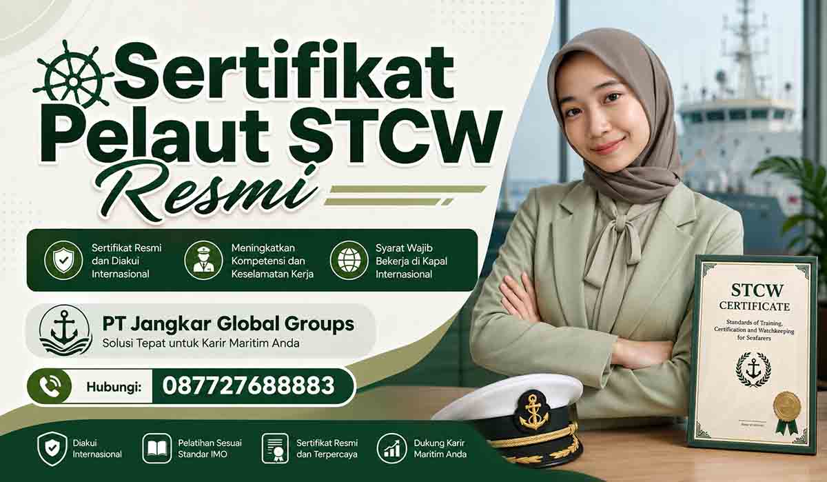 Sertifikat Pelaut STCW Resmi