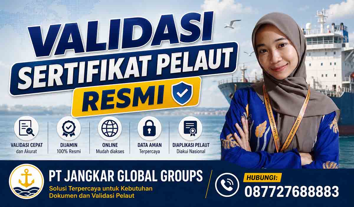 Validasi Sertifikat Pelaut Resmi