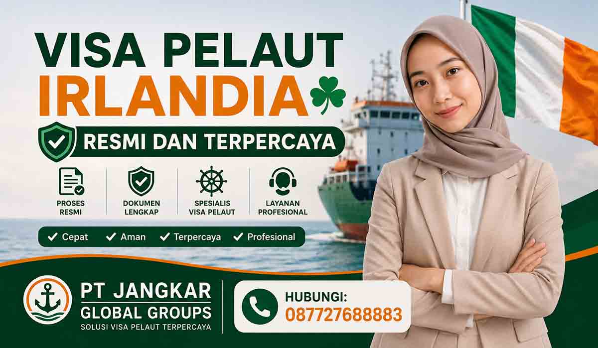 Visa Pelaut Irlandia Resmi dan Terpercaya