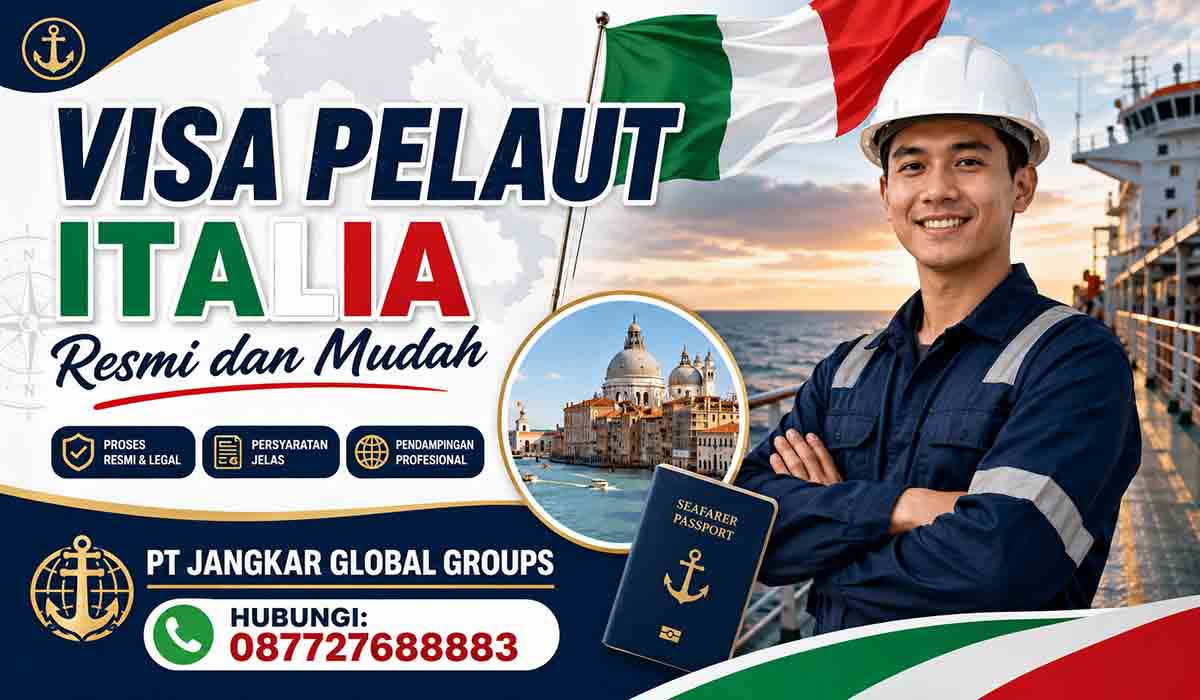 Visa Pelaut Italia Resmi dan Mudah