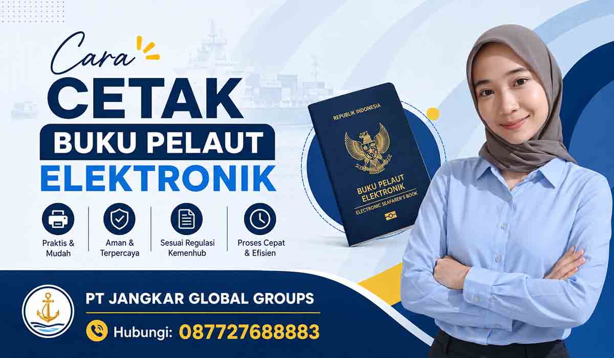 Cara Cetak Buku Pelaut Elektronik