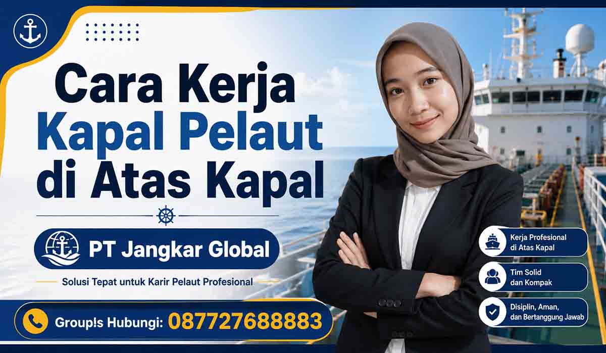 Cara Kerja Kapal Pelaut di Atas Kapal