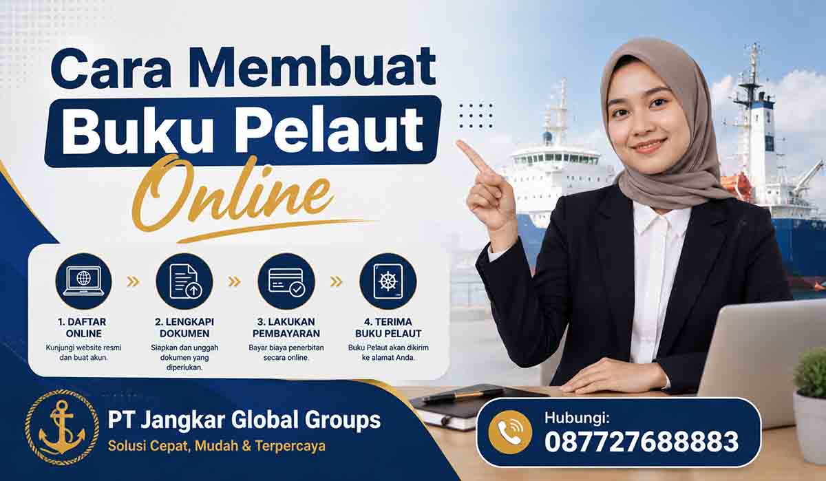 Cara Membuat Buku Pelaut Online