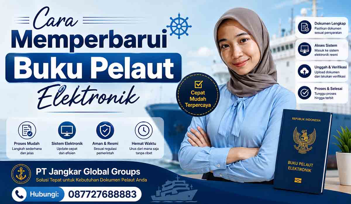 Cara Memperbarui Buku Pelaut Elektronik