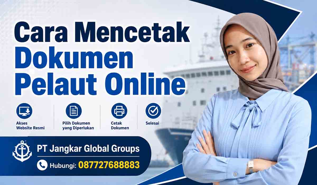 Cara Mencetak Dokumen Pelaut Online