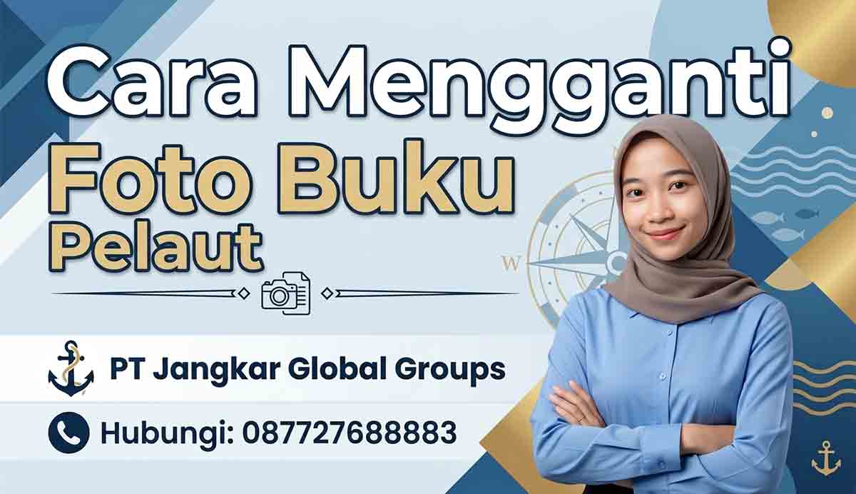 Cara Mengganti Foto Buku Pelaut