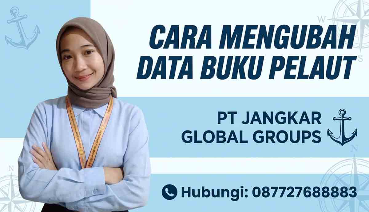 Cara Mengubah Data Buku Pelaut