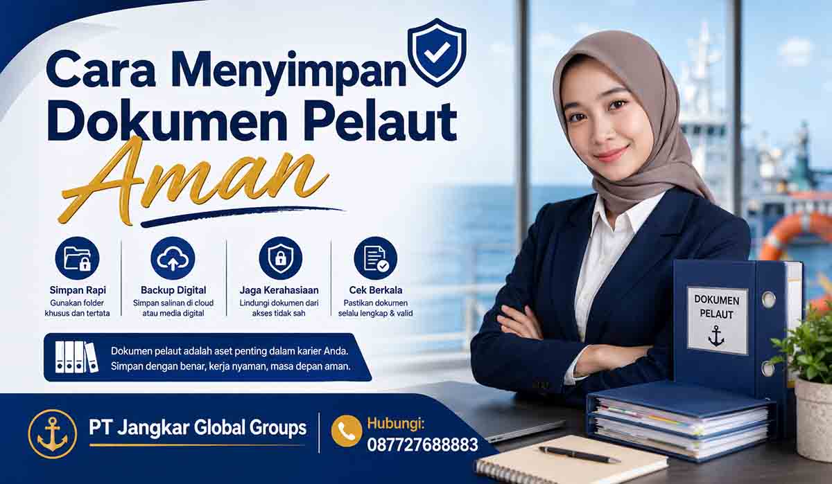 Cara Menyimpan Dokumen Pelaut Aman