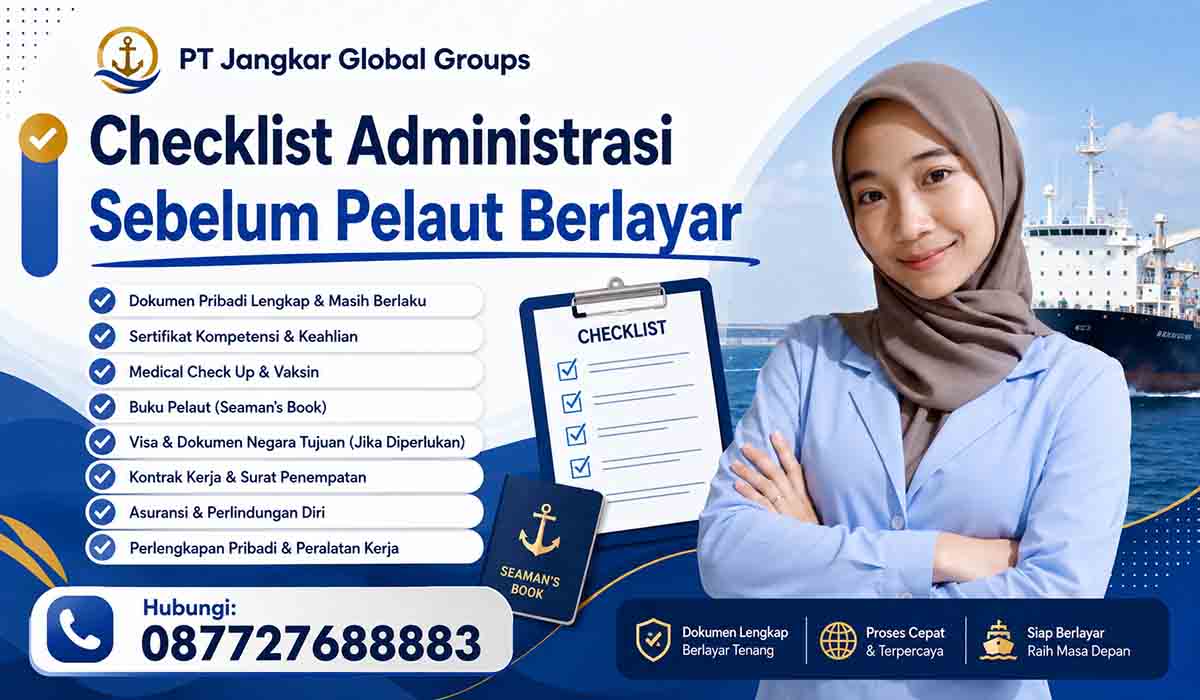 Checklist Administrasi Sebelum Pelaut Berlayar
