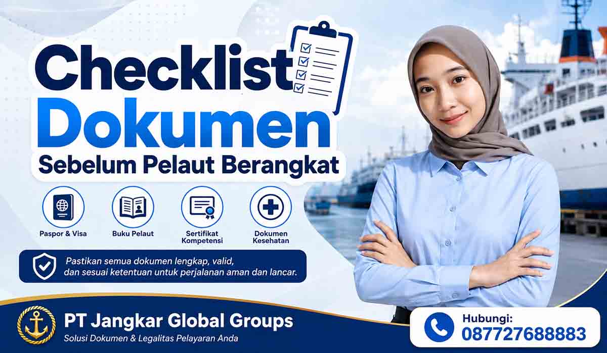 Checklist Dokumen Sebelum Pelaut Berangkat