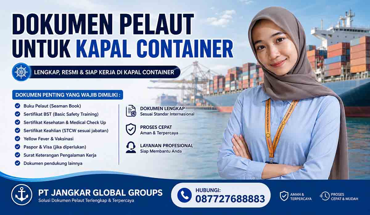 Dokumen Pelaut Untuk Kapal Container