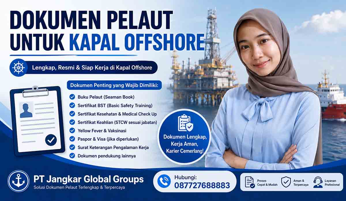 Dokumen Pelaut Untuk Kapal Offshore