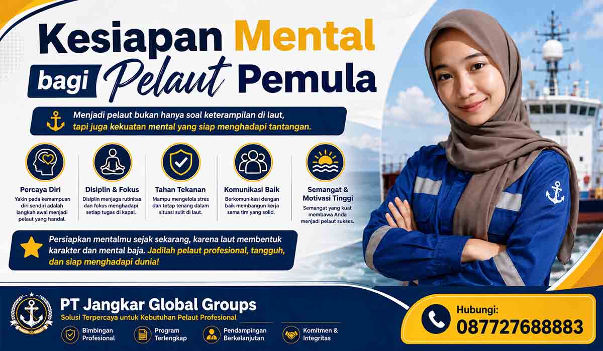Kesiapan Mental bagi Pelaut Pemula