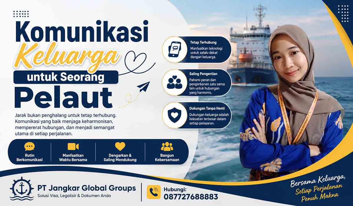 Komunikasi Keluarga untuk Seorang Pelaut