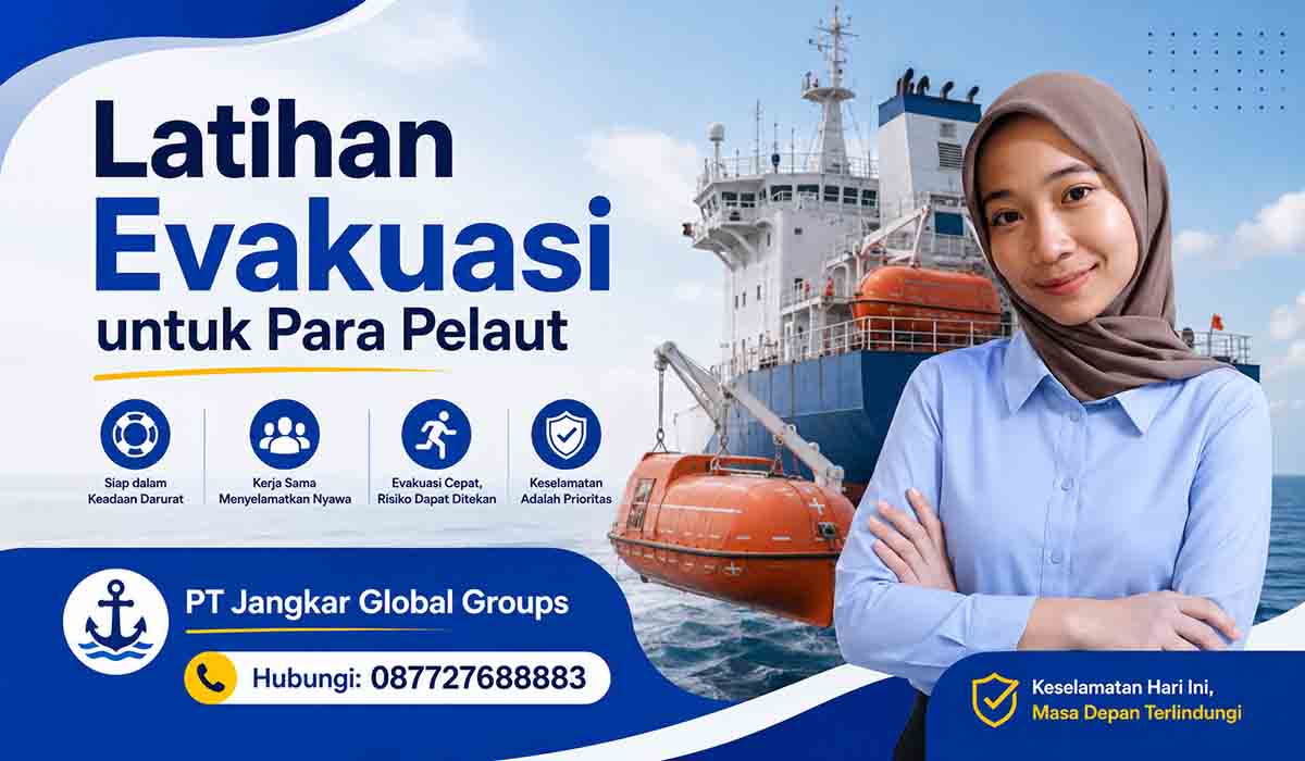 Latihan Evakuasi untuk Para Pelaut