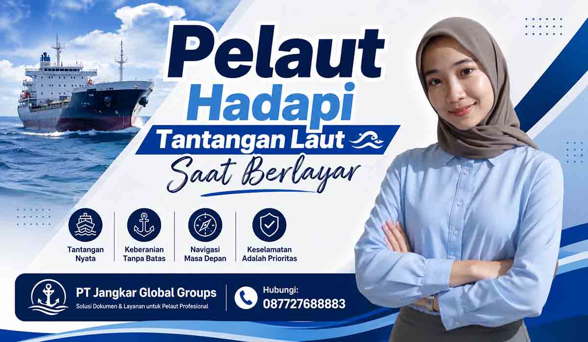 Pelaut Hadapi Tantangan Laut Saat Berlayar
