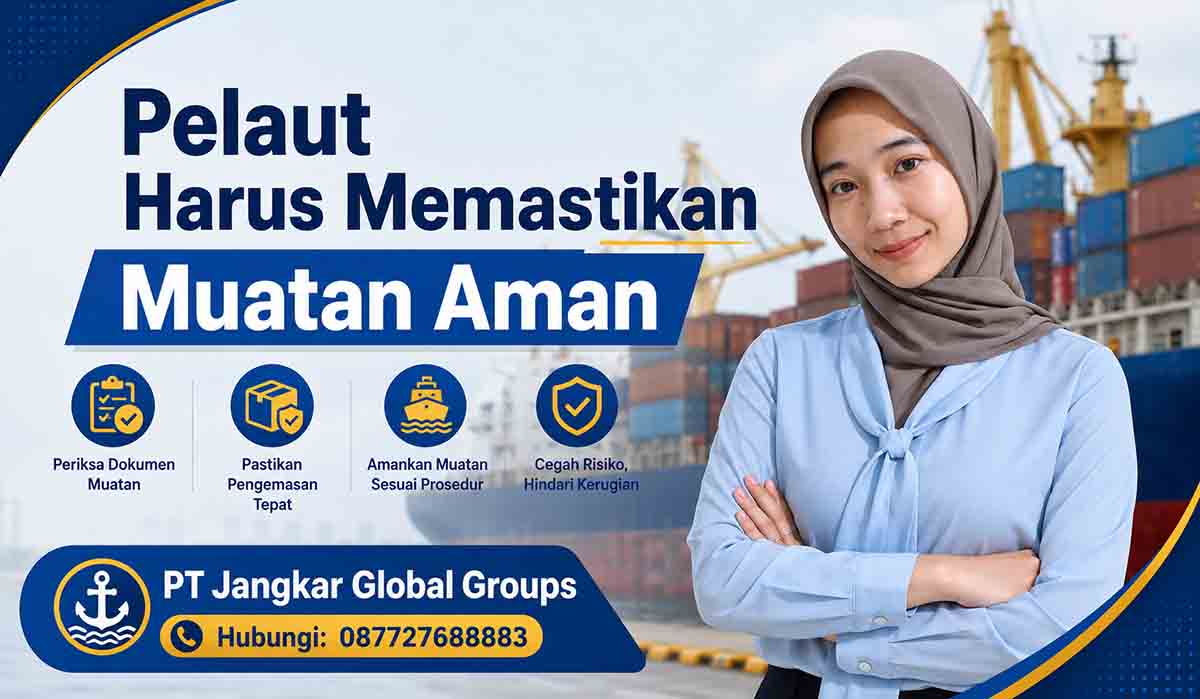 Pelaut Harus Memastikan Muatan Aman