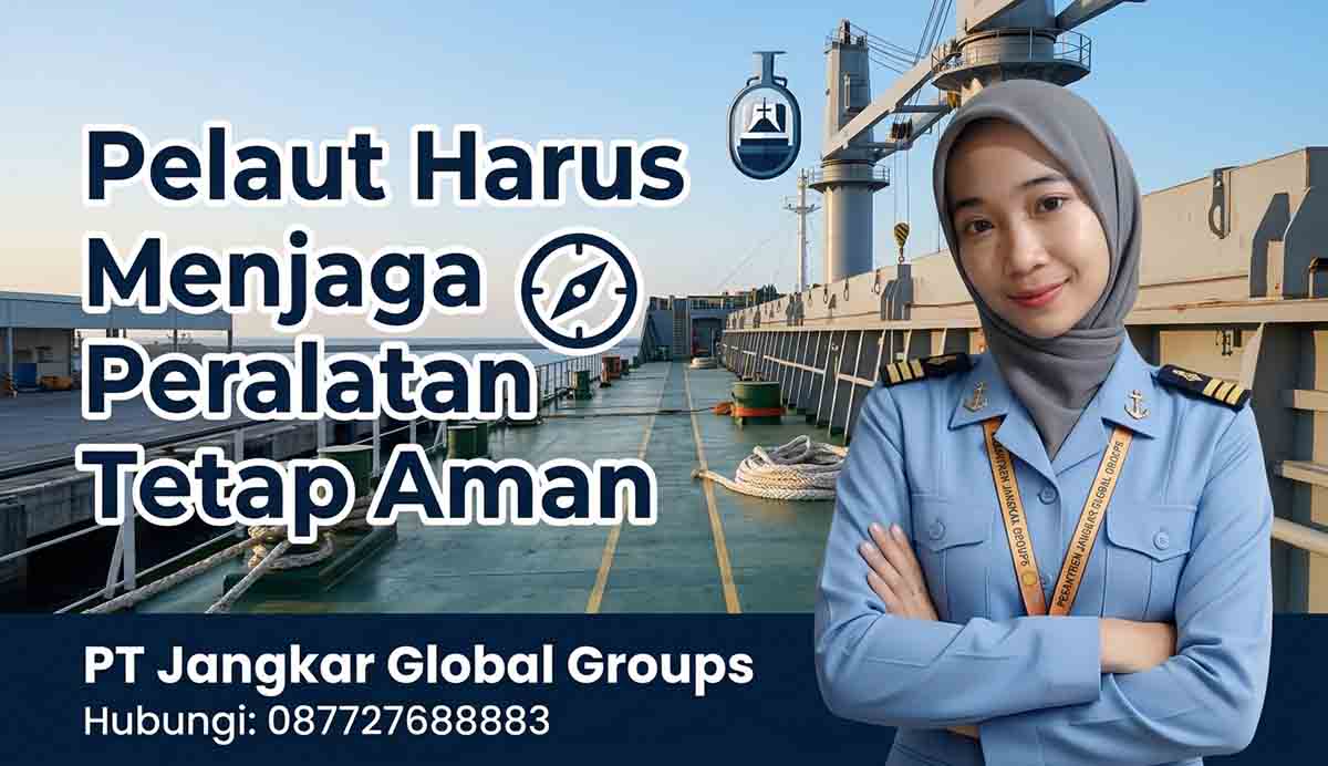 Pelaut Harus Menjaga Peralatan Tetap Aman