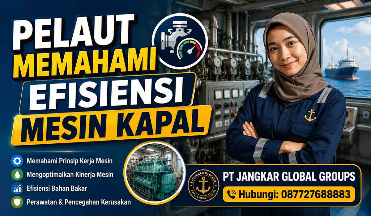 Pelaut Memahami Efisiensi Mesin Kapal