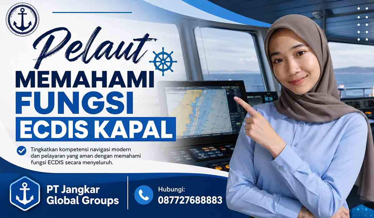 Pelaut Memahami Fungsi ECDIS Kapal