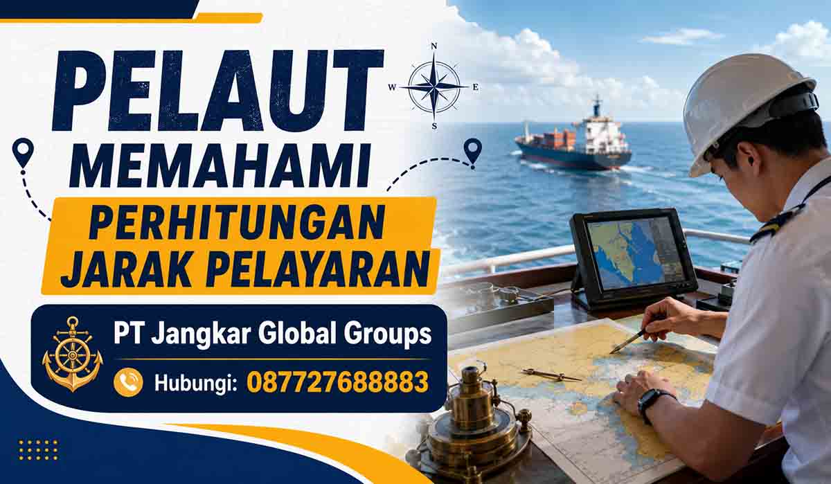 Pelaut Memahami Perhitungan Jarak Pelayaran