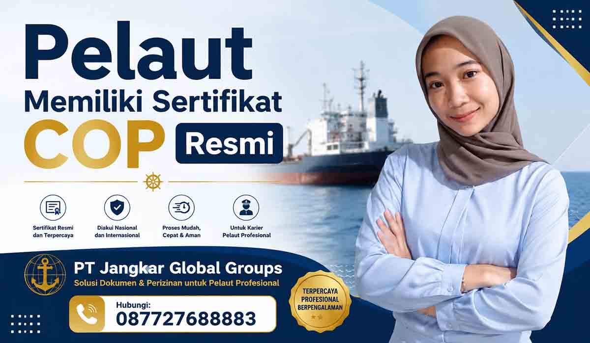 Pelaut Memiliki Sertifikat COP Resmi