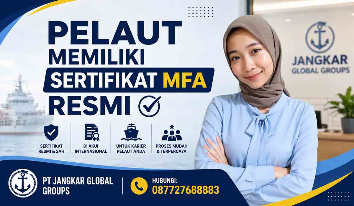 Pelaut Memiliki Sertifikat MFA Resmi