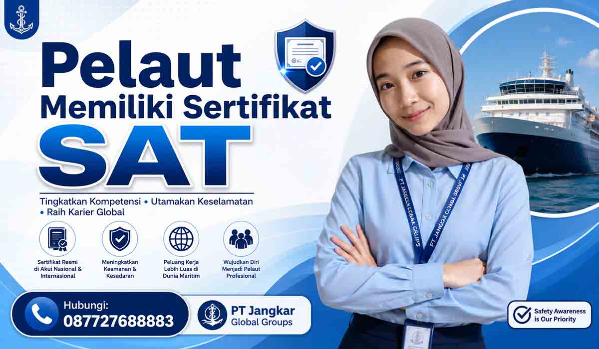 Pelaut Memiliki Sertifikat SAT