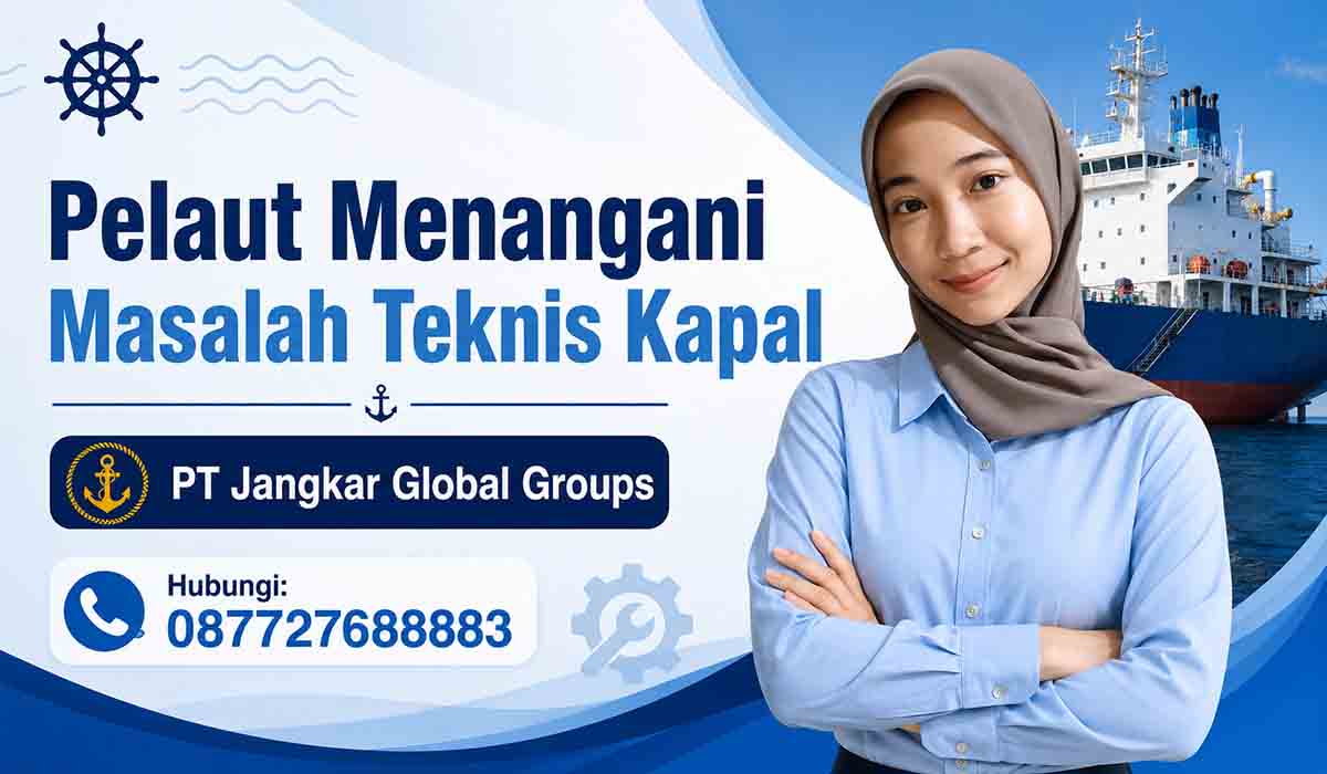 Pelaut Menangani Masalah Teknis Kapal