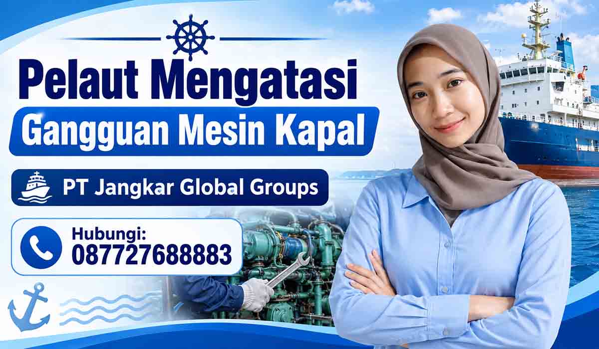 Pelaut Mengatasi Gangguan Mesin Kapal