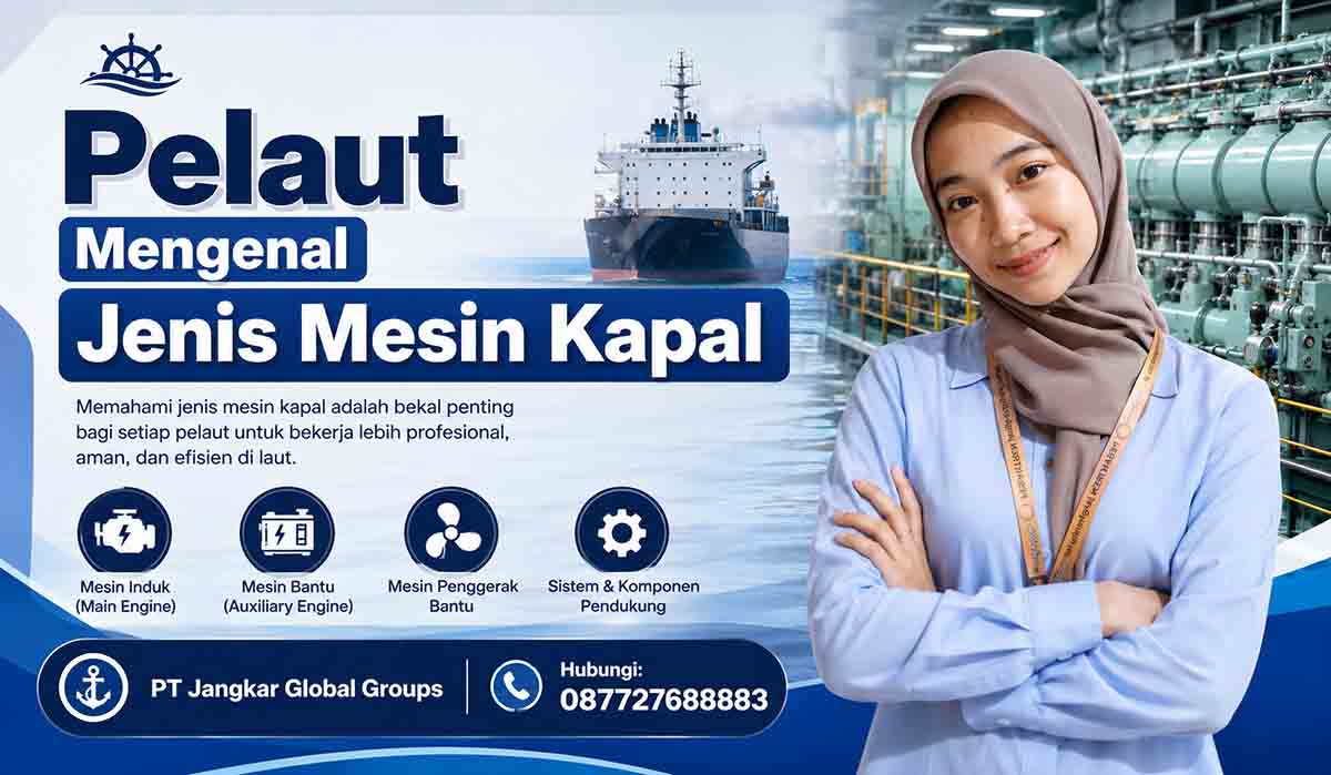 Pelaut Mengenal Jenis Mesin Kapal