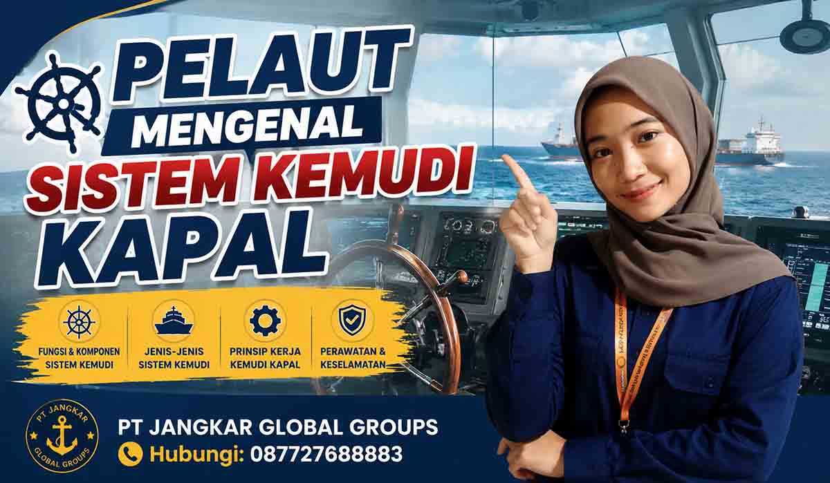 Pelaut Mengenal Sistem Kemudi Kapal