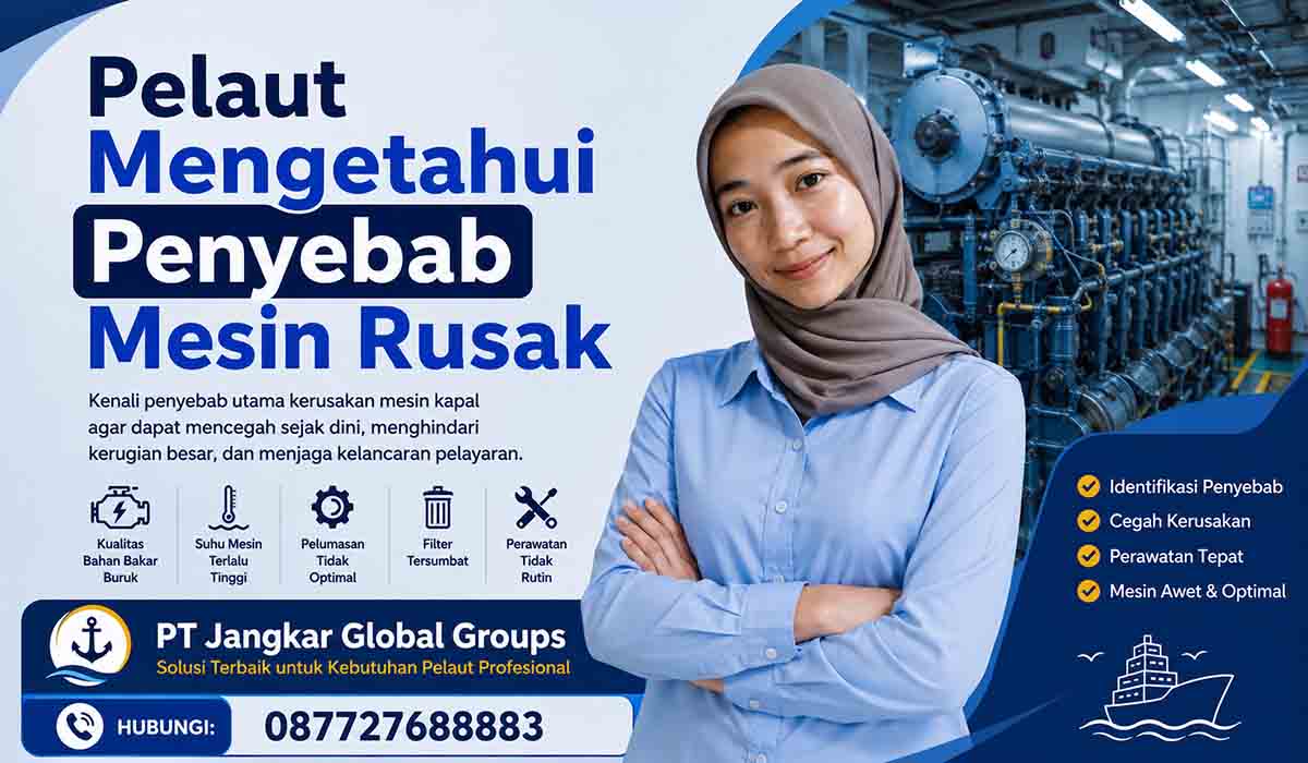 Pelaut Mengetahui Penyebab Mesin Rusak