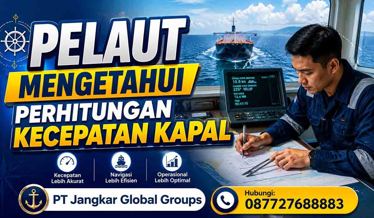 Pelaut Mengetahui Perhitungan Kecepatan Kapal