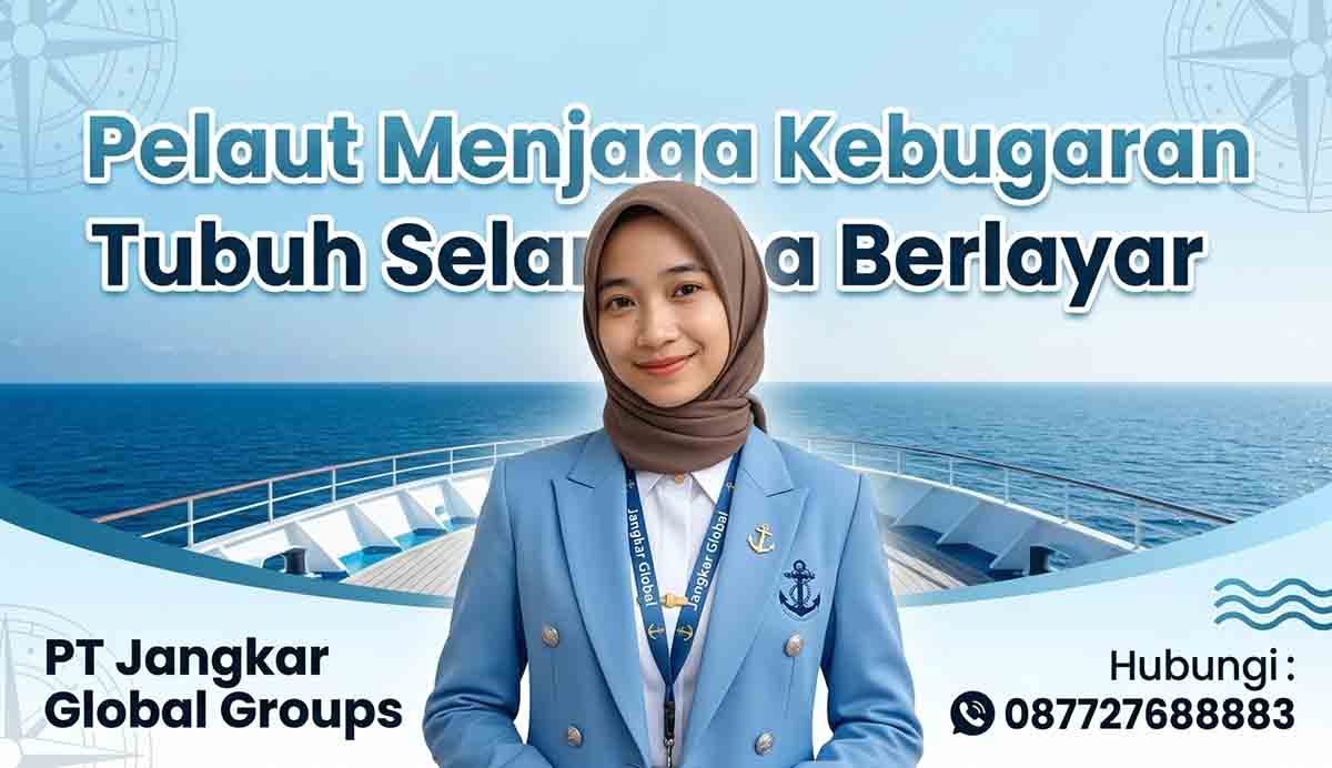 Pelaut Menjaga Kebugaran Tubuh Selama Berlayar